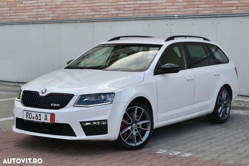 Alb Utilizat 2015 Skoda Octavia RS Break | 10.900 EUR (Preț OK) - Imagine 1/4
