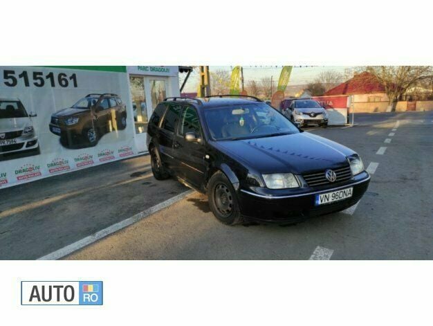 Second-hand VW Bora 101 CP (74 kW) 2002 Negru Berlinǎ