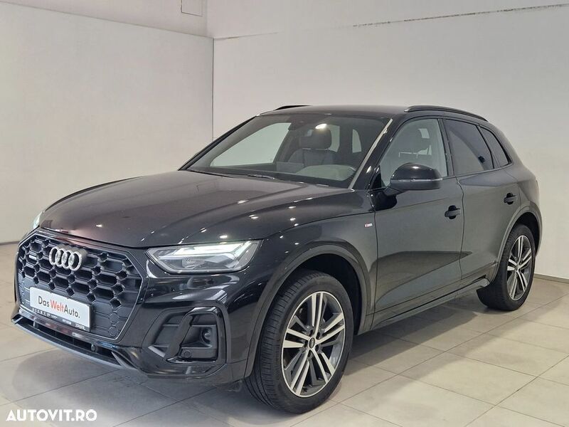 Negru metalic Utilizat 2022 Audi Q5 S-Line SUV | 45.000 EUR (Scump) - Imagine 1/4