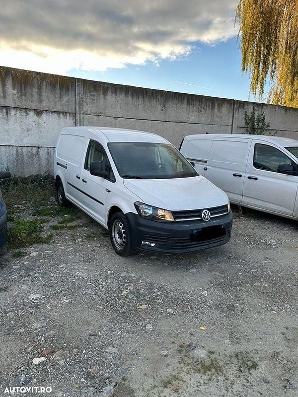 Alb Utilizat 2019 VW Caddy Maxi Monovolum | 7.400 EUR (Super Preț) - Imagine 1/4