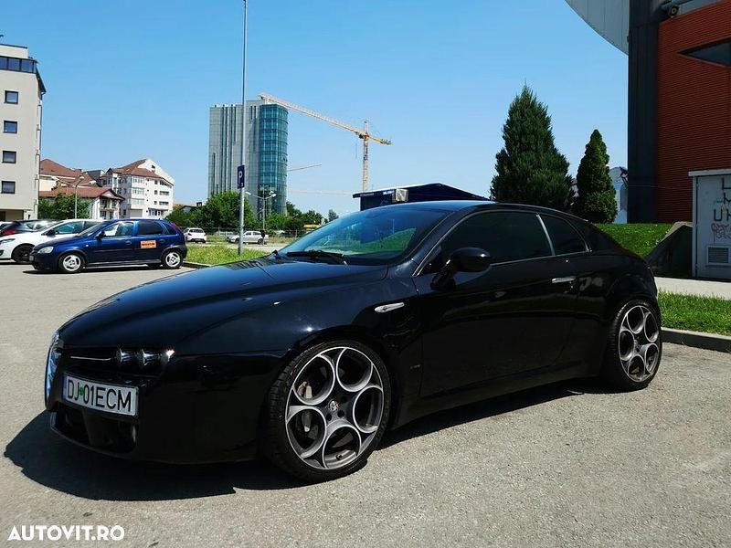 Negru Utilizat 2007 Alfa Romeo Brera Coupe | 5.750 EUR - Imagine 1/4