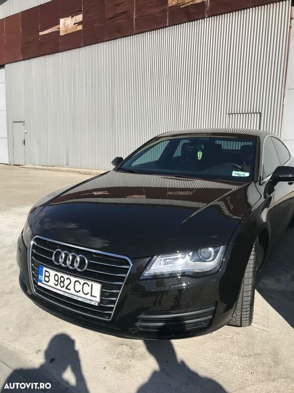 Negru Second-hand 2010 Audi A7 Hatchback | 13.500 EUR (Super Preț) - Imagine 1/4