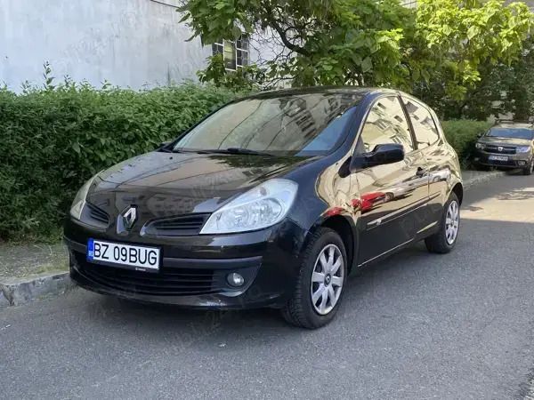 Negru Utilizat 2006 Renault Clio III Hatchback | 8.900 EUR - Imagine 1/4