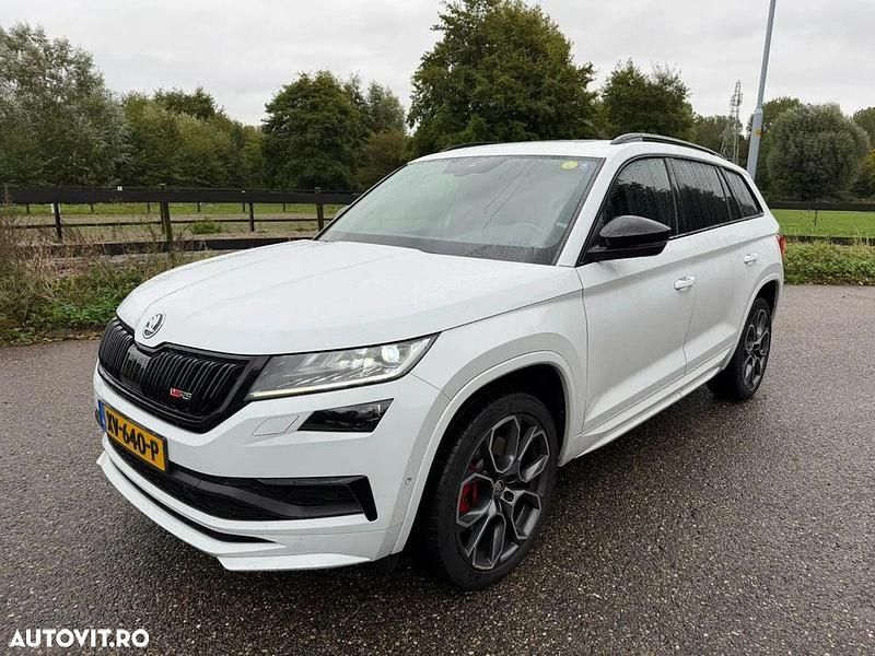 Culoarealb Utilizat 2020 Skoda Kodiaq RS SUV | 35.695 EUR (Scump) - Imagine 1/4