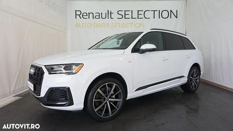 Culoarealb Utilizat 2022 Audi Q7 S-Line SUV | 43.900 EUR (Super Preț) - Imagine 1/4