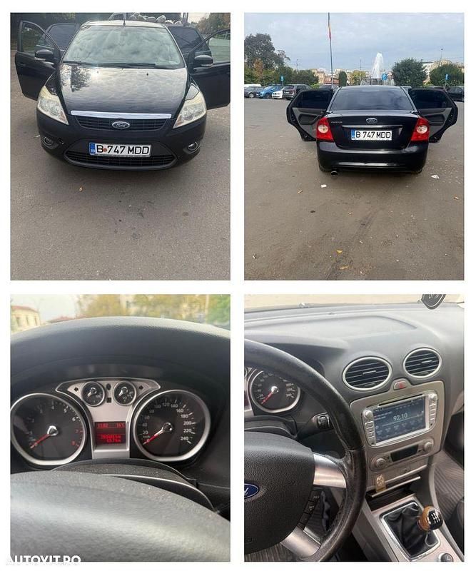 Culoarenegru Utilizat 2008 Ford Focus Ambiente Berlinǎ | 1.500 EUR (Preț bun) - Imagine 1/4