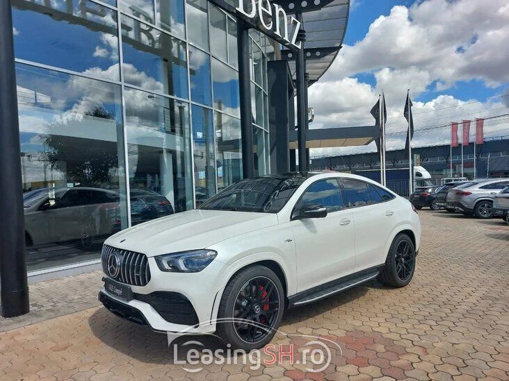 Alb Utilizat 2023 Mercedes GLE350 Coupe | 126.248 EUR - Imagine 1/4
