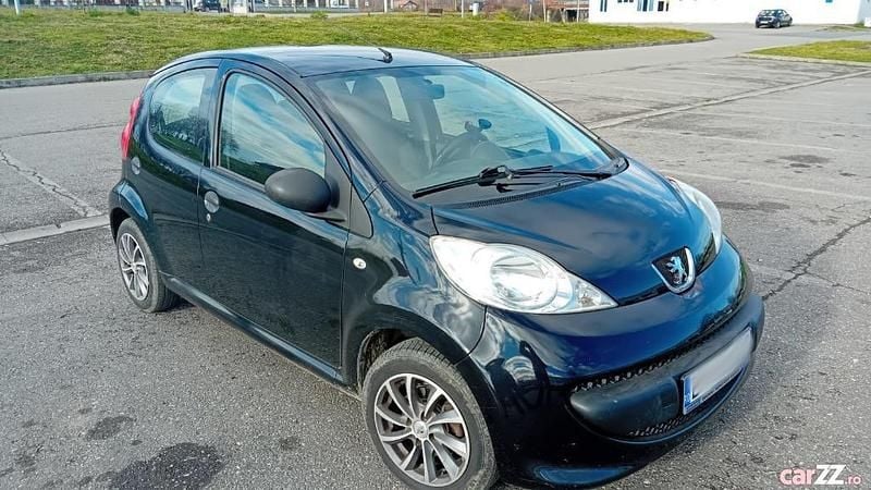 Negru Utilizat 2008 Peugeot 107 Hatchback | 1.700 EUR - Imagine 1/4