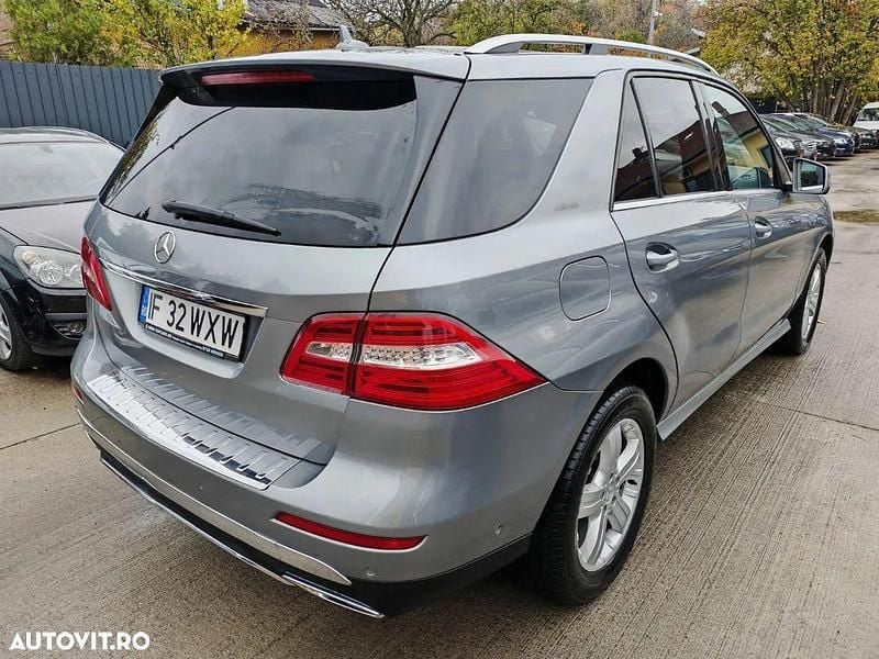 Second-hand Mercedes ML250 204 CP (150 kW) 2012 Culoareargint SUV