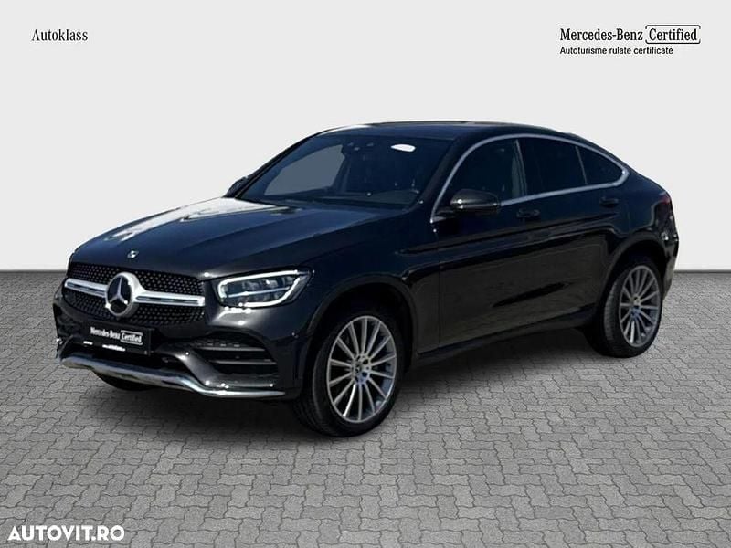 Culoarenegru Utilizat 2022 Mercedes GLC300 Coupe | 45.000 EUR (Super Preț) - Imagine 1/3