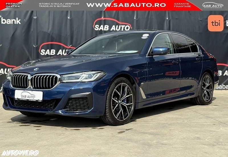 Albastru Utilizat 2021 BMW 530e M Sport Berlinǎ | 32.499 EUR (Preț OK) - Imagine 1/4