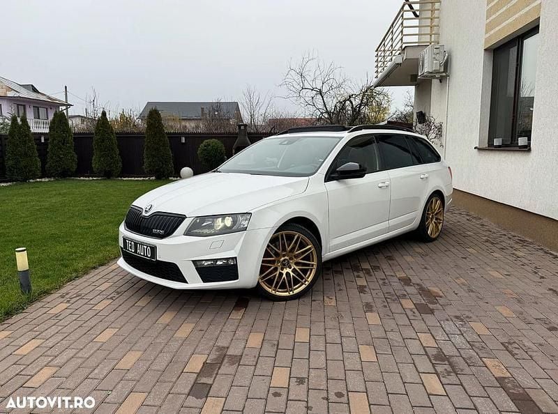Culoarealb Second-hand 2014 Skoda Octavia RS Break | 10.950 EUR (Preț OK) - Imagine 1/4