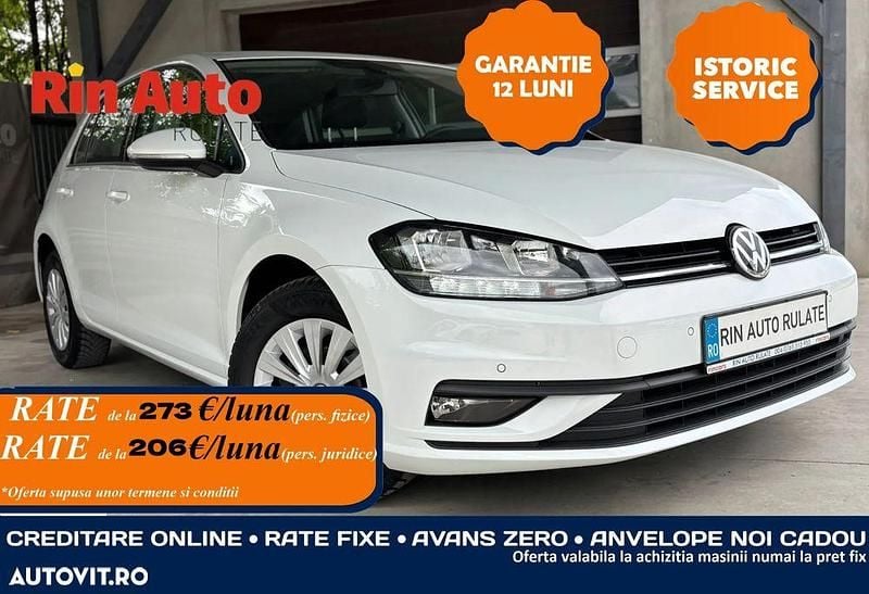Alb Utilizat 2020 VW Golf VII Trendline Hatchback | 12.192 EUR (Preț bun) - Imagine 1/4