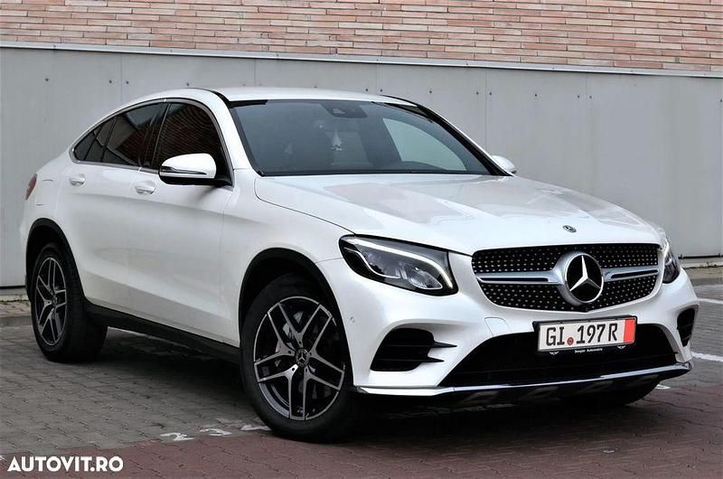 Alb Utilizat 2018 Mercedes GLC220 Coupe | 33.990 EUR (Puțin scump) - Imagine 1/4
