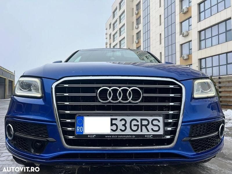 Culoarealbastru Utilizat 2017 Audi Q5 S-Line SUV | 16.200 EUR (Super Preț) - Imagine 1/4