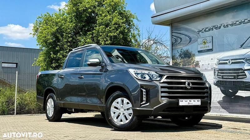 Verde Utilizat 2024 Ssangyong (KGM) Musso SUV | 36.045 EUR (Super Preț) - Imagine 1/4