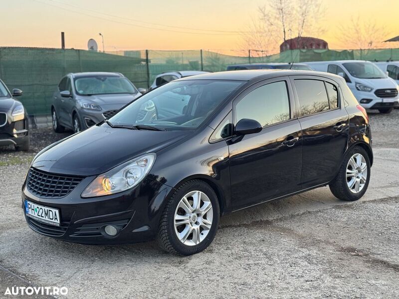 Second-hand Opel Corsa Sport 125 CP (91 kW) 2008 Negru Hatchback