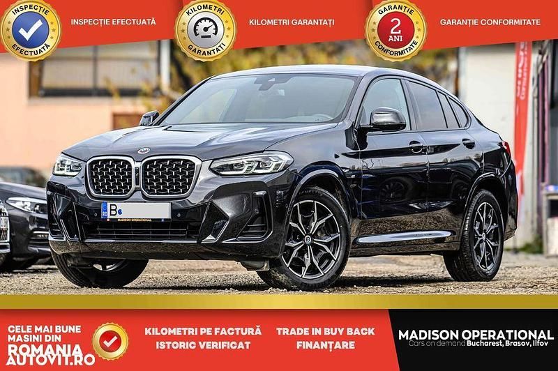 Culoarenegru Utilizat 2022 BMW X4 Comfort Edition SUV | 41.950 EUR (Super Preț) - Imagine 1/4