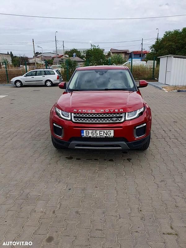 Second-hand Land Rover Range Rover evoque 149 CP (109 kW) 2017 Rosu SUV