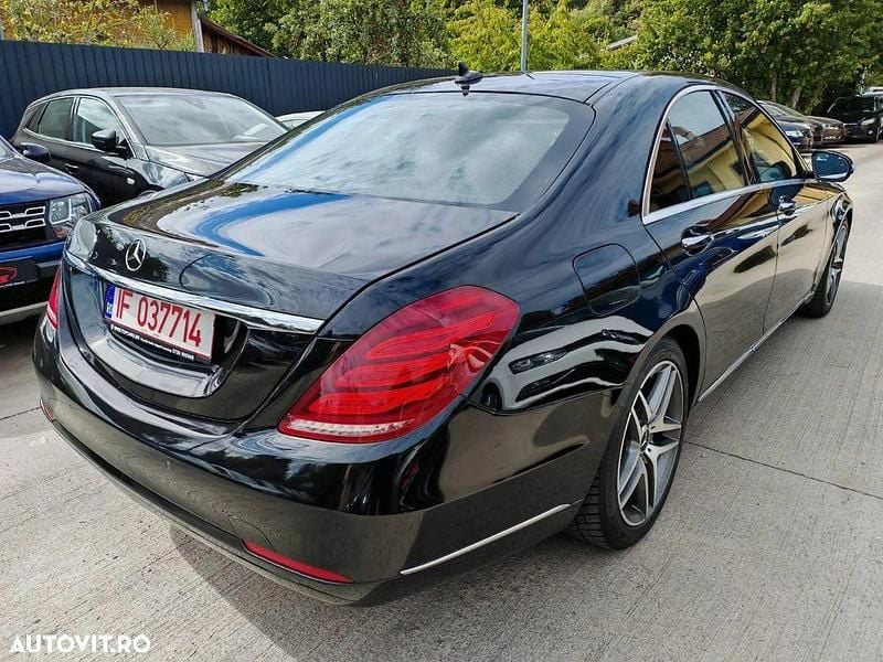 Second-hand Mercedes S350 258 CP (189 kW) 2014 Culoarenegru Berlinǎ