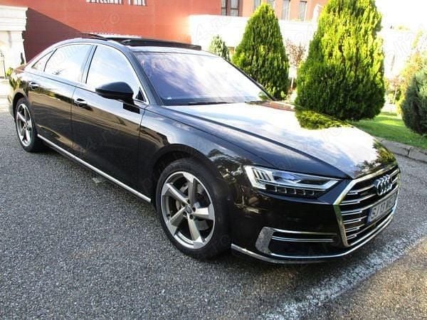 Negru Utilizat 2018 Audi A8L Berlinǎ | 36.100 EUR - Imagine 1/4