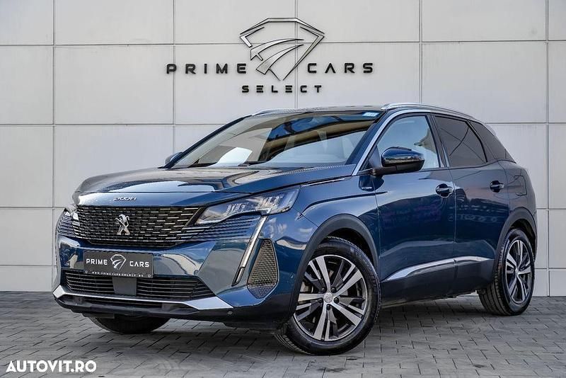 Culoarealbastru Utilizat 2021 Peugeot 3008 Allure SUV | 20.957 EUR (Preț OK) - Imagine 1/4