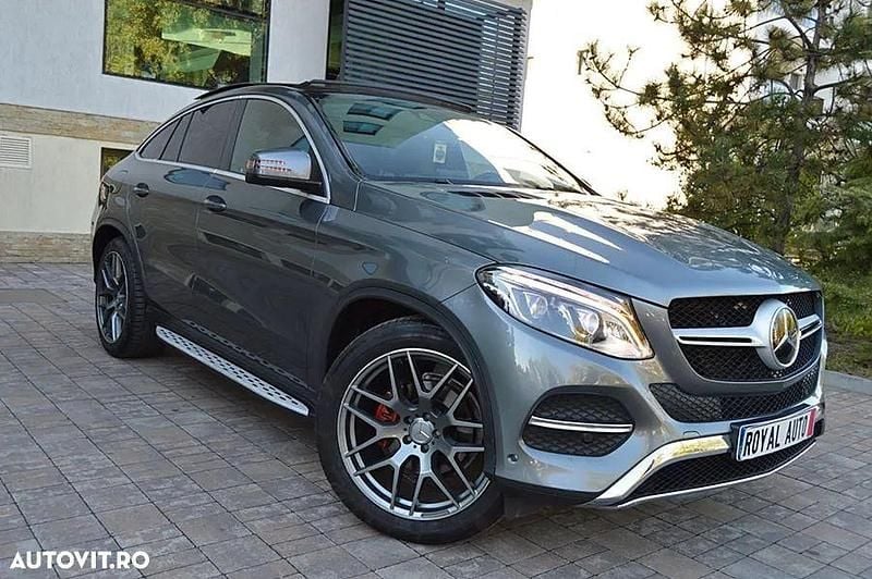 Second-hand Mercedes GLE350 258 CP (189 kW) 2017 Culoaregri Coupe
