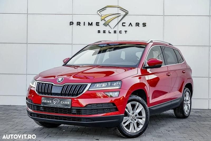 Rosu Utilizat 2020 Skoda Karoq SportLine SUV | 15.972 EUR (Super Preț) - Imagine 1/3