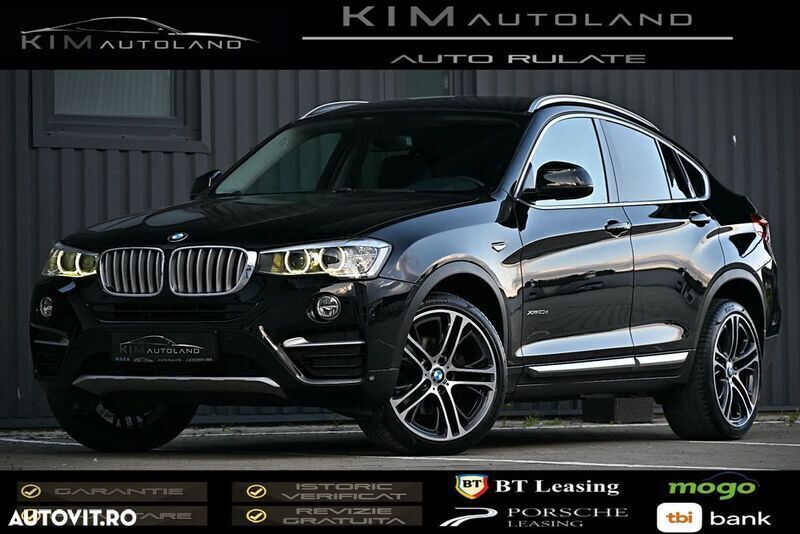 Negru Utilizat 2015 BMW X4 xLine SUV | 19.490 EUR (Scump) - Imagine 1/4