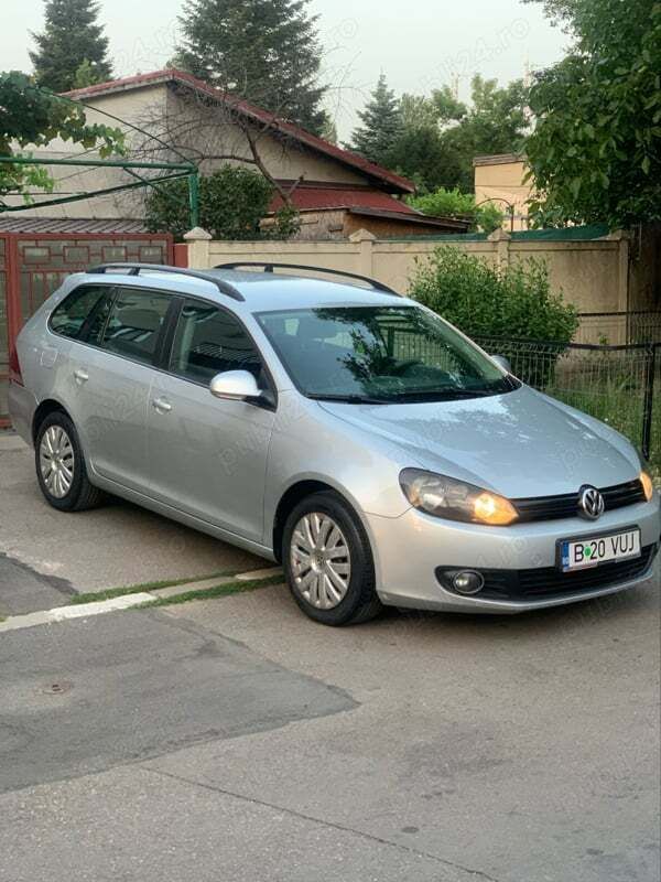 Argintiu Utilizat 2010 VW Golf VI Comfortline Break | 3.400 EUR (Preț OK) - Imagine 1/4