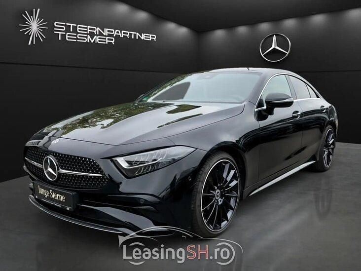 Negru Utilizat 2023 Mercedes CLS220 AMG | 63.494 EUR - Imagine 1/4