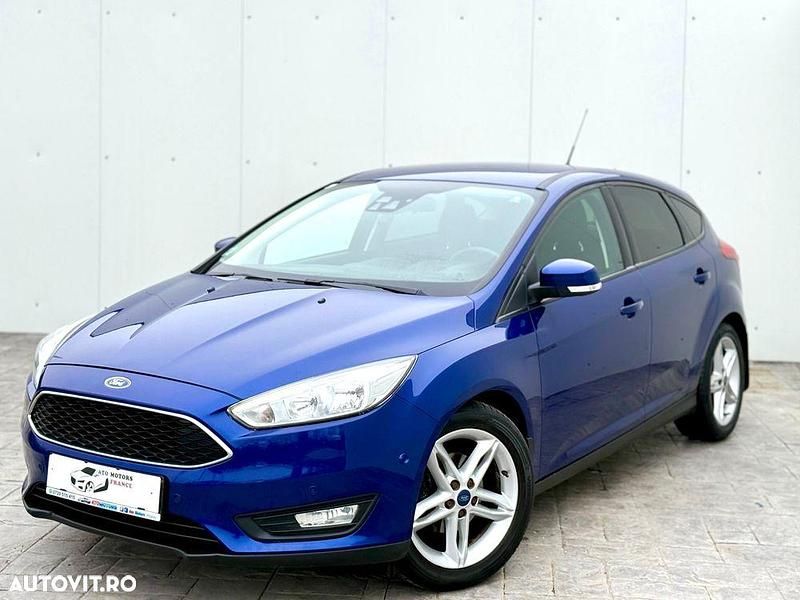 Culoarealbastru Utilizat 2015 Ford Focus Trend | 7.390 EUR (Preț bun) - Imagine 1/4