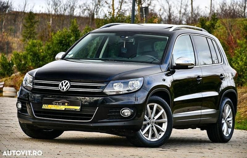 Culoarenegru Utilizat 2015 VW Tiguan LOUNGE SUV | 10.990 EUR (Preț bun) - Imagine 1/4