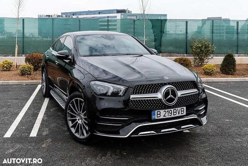 Second-hand Mercedes GLE350 AMG line 319 CP (234 kW) 2020 Culoarenegru Coupe