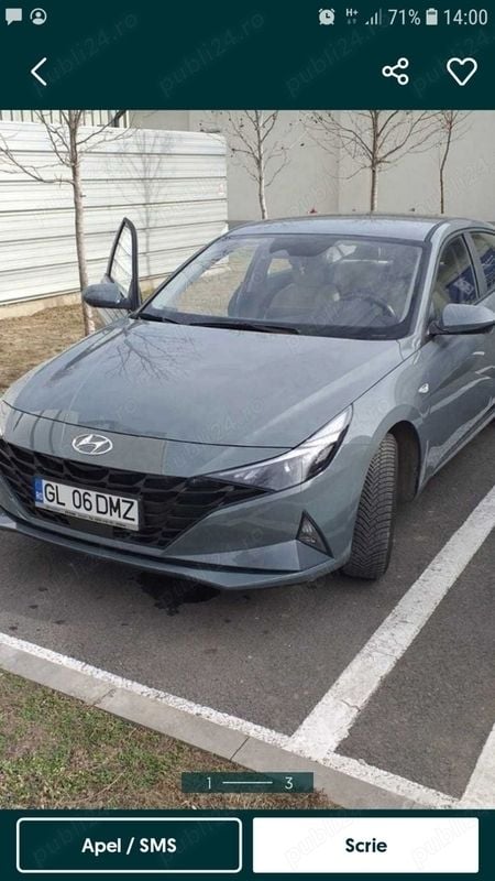 Utilizat 2021 Hyundai Elantra Berlinǎ | 15.900 EUR (Preț bun) - Imagine 1/4