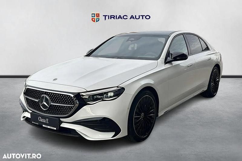 Nouă Mercedes E200 AMG line 204 CP (150 kW) 2025 Culoarealb Hatchback