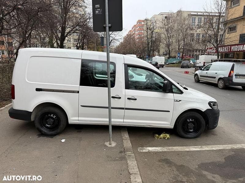 Culoarealb Utilizat 2020 VW Caddy Maxi Monovolum | 7.400 EUR (Super Preț) - Imagine 1/4