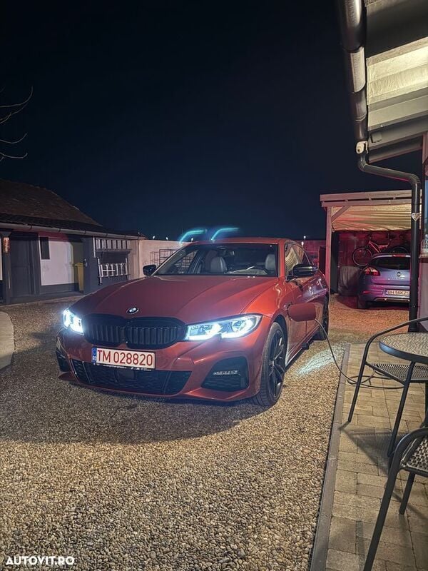 Portocaliu Utilizat 2020 BMW 330e Berlinǎ | 34.500 EUR (Puțin scump) - Imagine 1/4