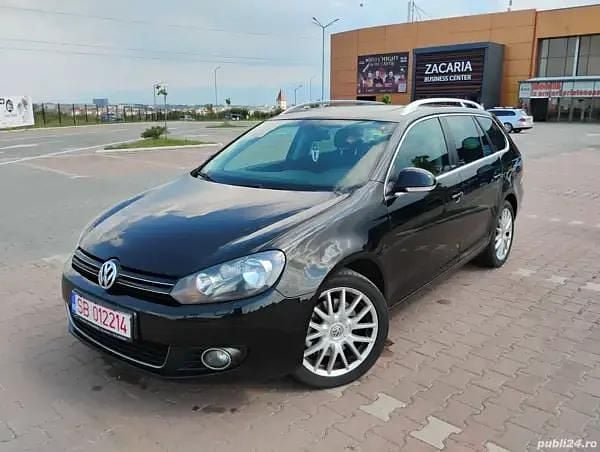 Negru Utilizat 2012 VW Golf VII R Break | 4.800 EUR (Super Preț) - Imagine 1/4