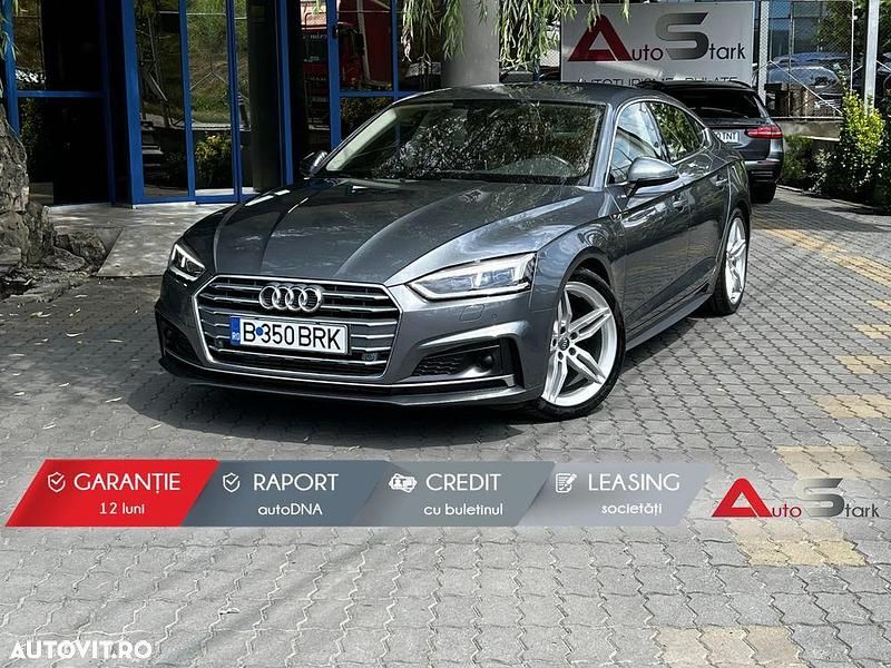 Gri Utilizat 2019 Audi A5 Coupe | 27.950 EUR (Puțin scump) - Imagine 1/4