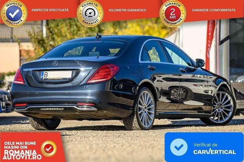 Second-hand Mercedes S350 258 CP (189 kW) 2014 Culoarealbastru Berlinǎ