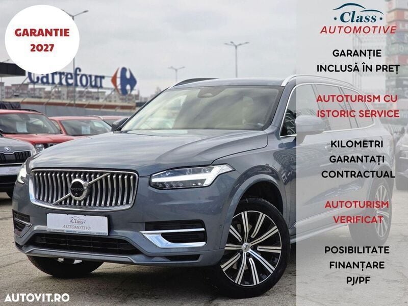 Gri Utilizat 2023 Volvo XC90 Momentum SUV | 48.490 EUR (Super Preț) - Imagine 1/3