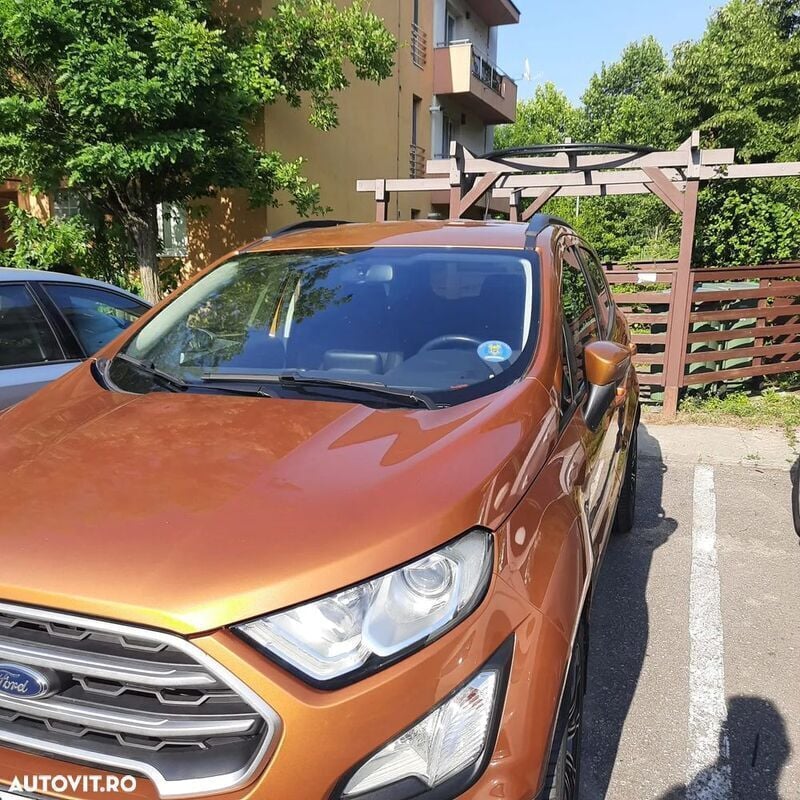 Portocaliu Utilizat 2018 Ford Ecosport SUV | 9.600 EUR (Preț OK) - Imagine 1/4