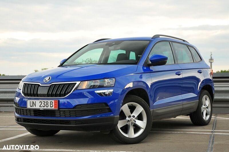 Albastru Utilizat 2020 Skoda Karoq SUV | 13.890 EUR (Super Preț) - Imagine 1/4