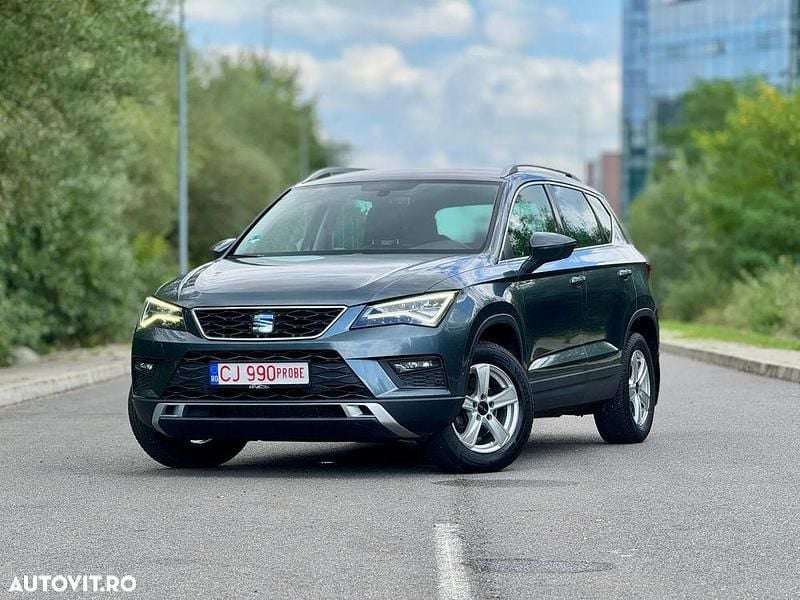 Gri Utilizat 2019 Seat Ateca Style SUV | 10.499 EUR (Preț OK) - Imagine 1/4
