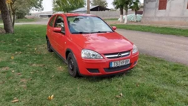 Rosu Utilizat 2006 Opel Corsa Coupe | 1.550 EUR (Preț bun) - Imagine 1/4