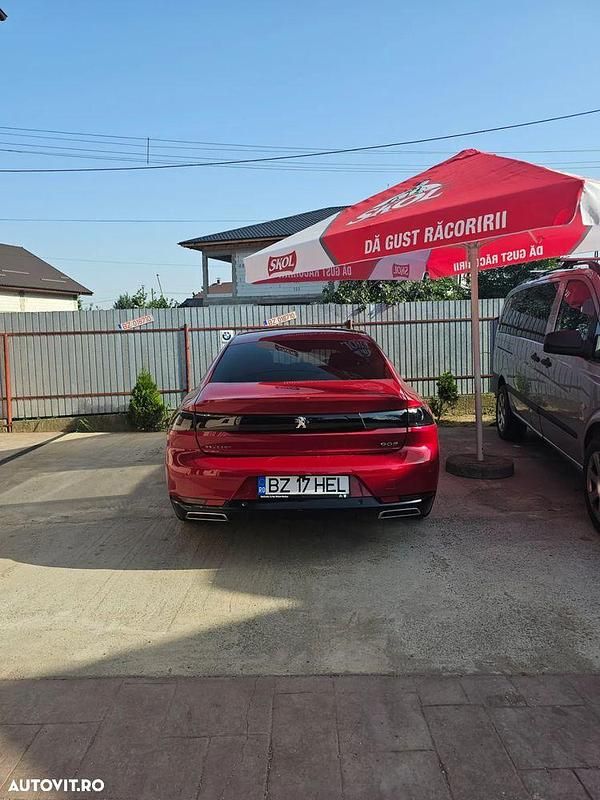 Rosu Utilizat 2019 Peugeot 508 GT-line Berlinǎ | 19.000 EUR (Scump) - Imagine 1/4