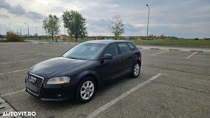Culoarenegru Utilizat 2008 Audi A3 Hatchback | 3.200 EUR (Preț bun) - Imagine 1/4