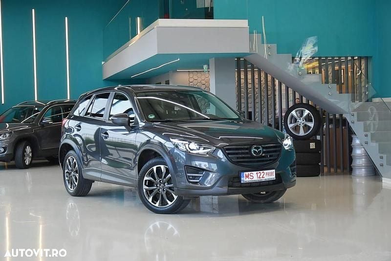 Gri Utilizat 2015 Mazda CX-5 Sports-Line SUV | 10.990 EUR (Preț OK) - Imagine 1/4