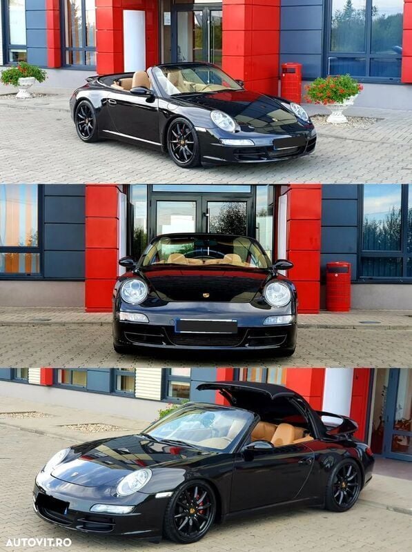 Negru Utilizat 2006 Porsche 911 Cabrio | 51.900 EUR - Imagine 1/4